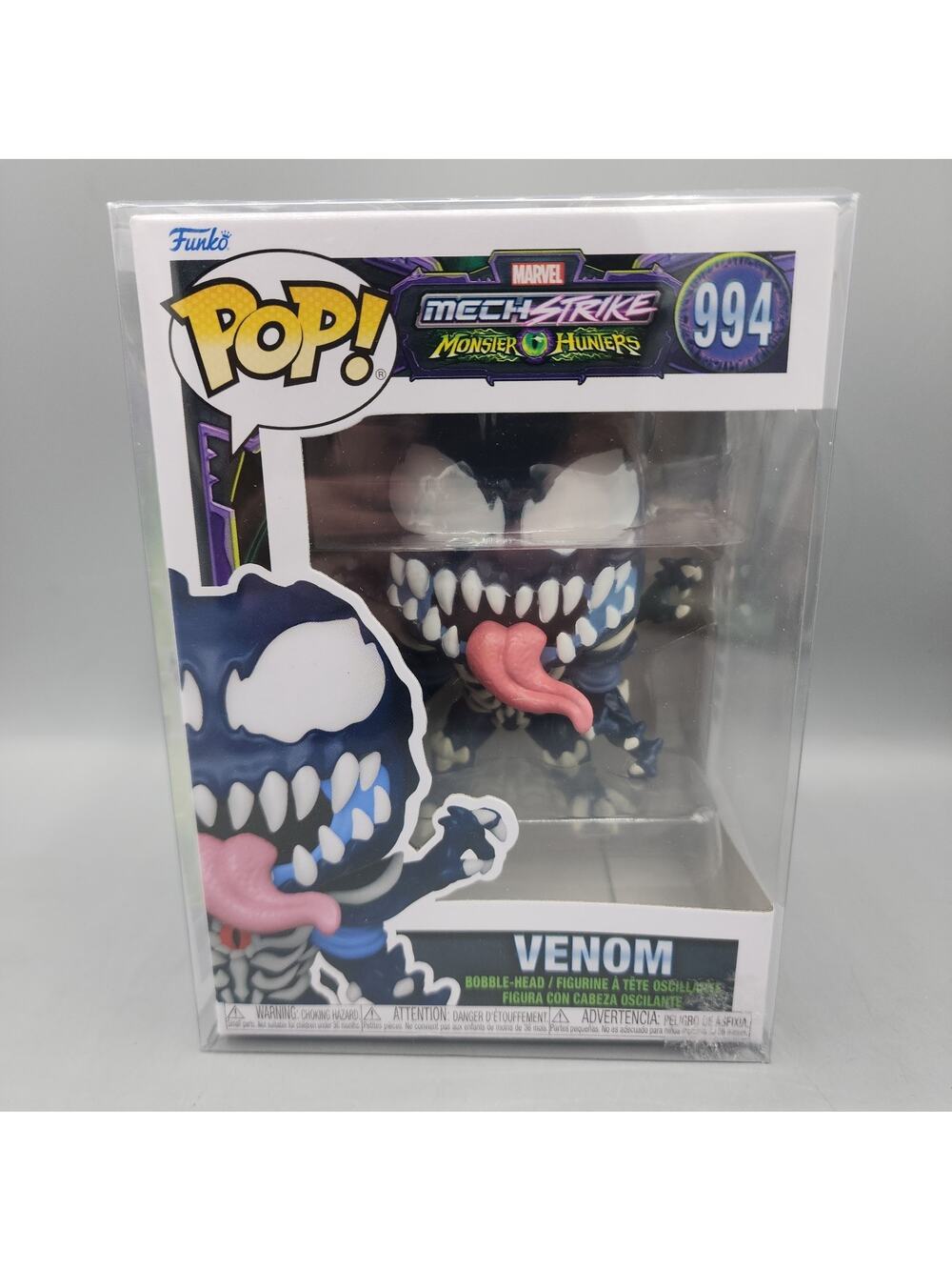 Funko Pop! Marvel Venom Mech Strike Monster Hunters #994 Bobblehead Figure New